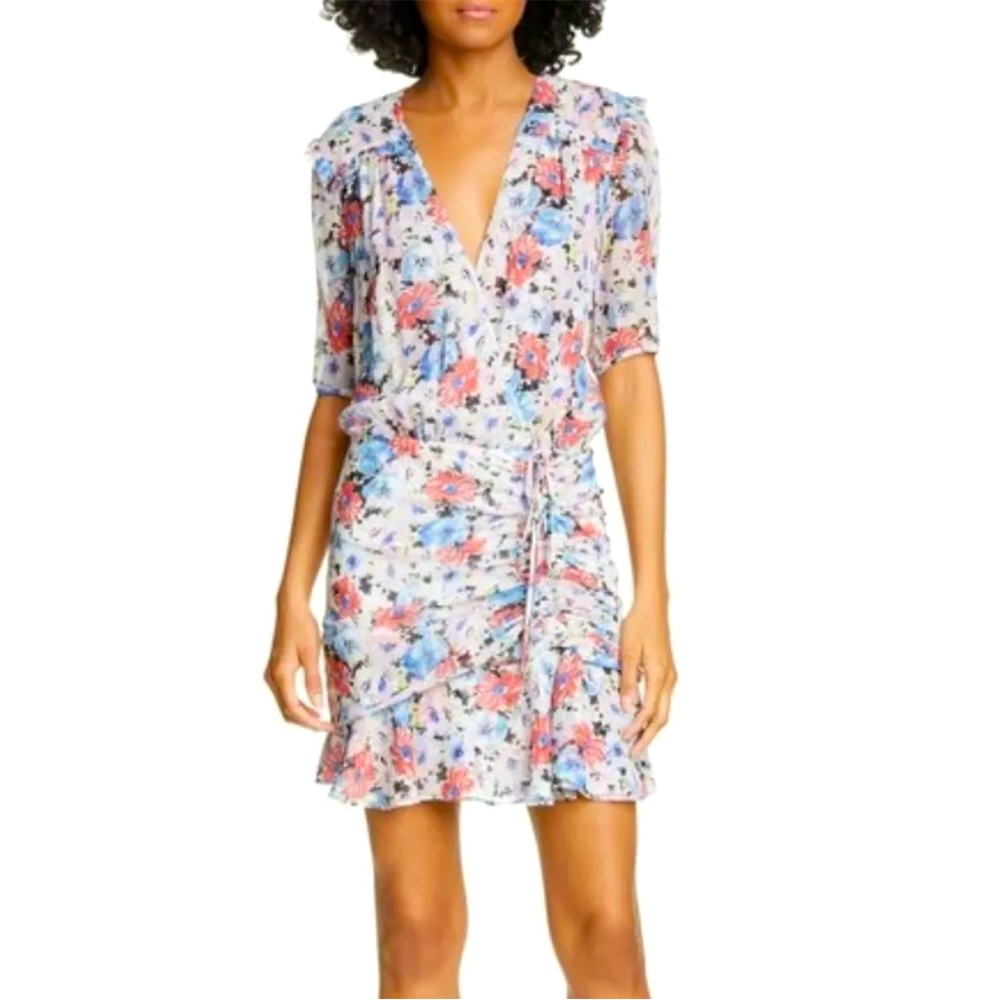 Veronica Beard Dakota Silk Mini Dress Excellent Condition
